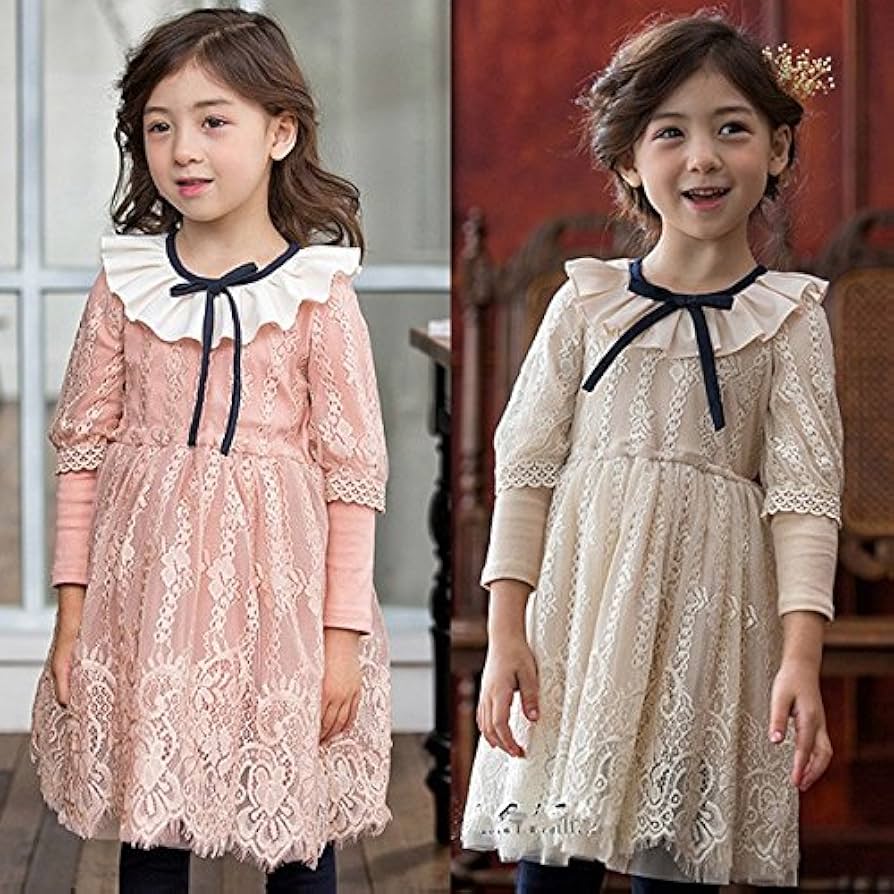 Amazon.co.jp: 【 韓国スタイル子供服】 子供 ドレス キッズ